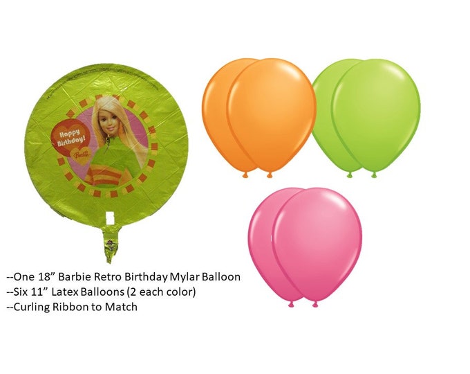 Barbie Balloons