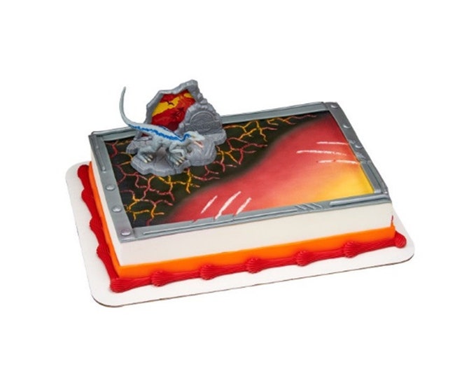 Jurassic World 2 Cake Decoration Kit, Jurassic World Cake
