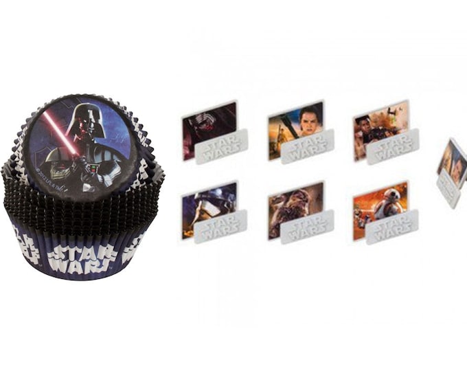 Star Wars Episode 7 Rings with Star Wars Baking Cups