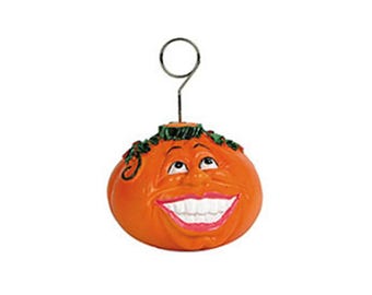 Jack-o-lantern Balloon Weight, Jack-O-Lantern Photo Holder