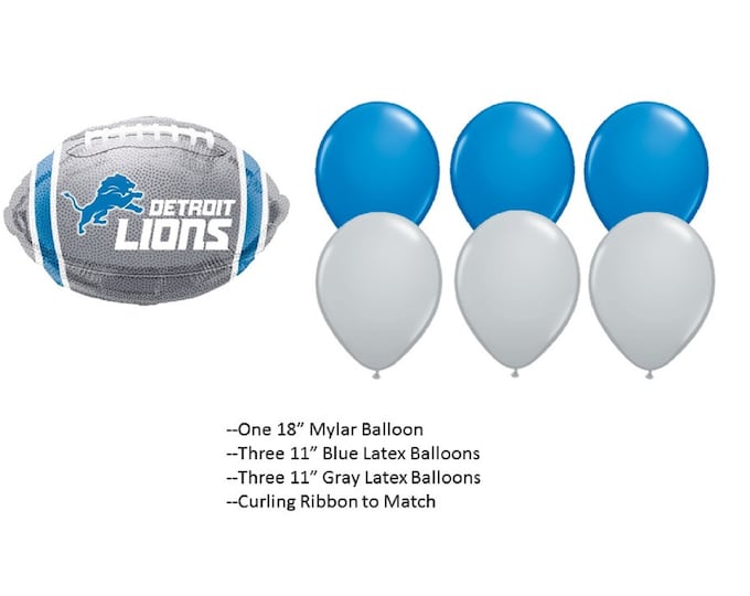 Detroit Lions Balloons