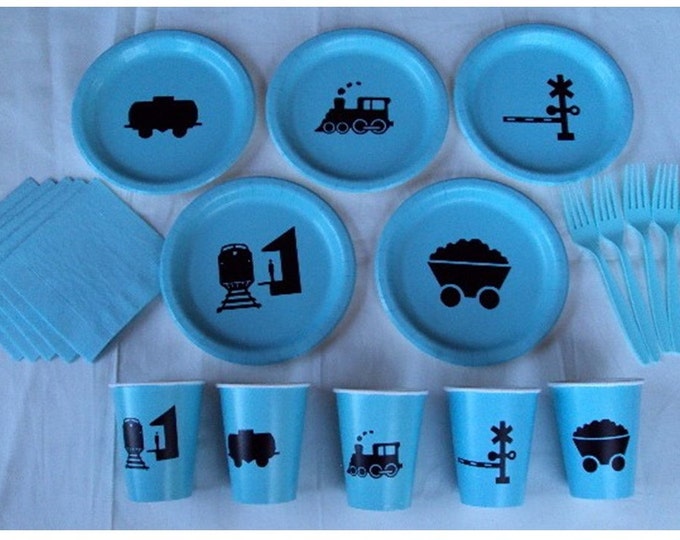 Train Tableware Set for 5 People