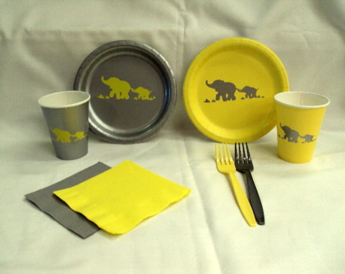 Elephant Tableware Set for 10 people