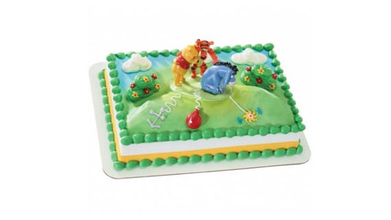 Winnie The Pooh Cake Decoration Etsy