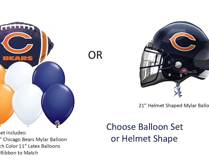 Chicago Bears Balloons