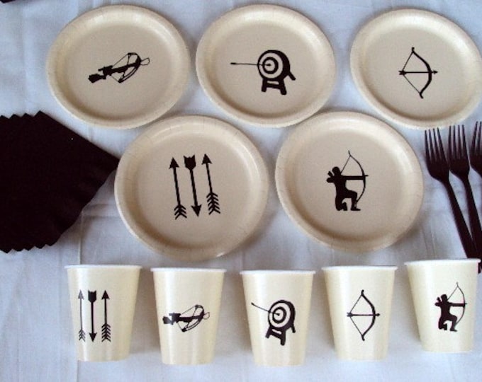 Archery Tableware Set for 5 People