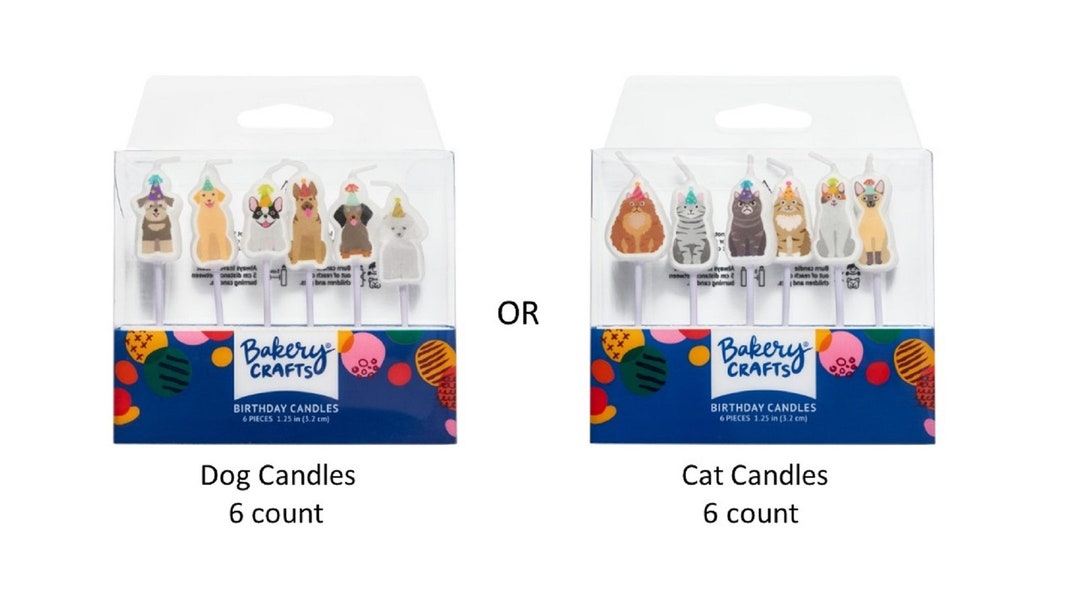 Puppy Candles, Dog Candles, Cat Candles, Kitten Candles Etsy