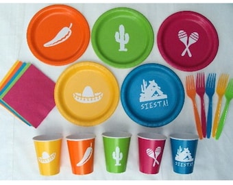 Fiesta Tableware Set for 5 People