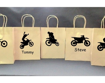 Motocross Party Bags