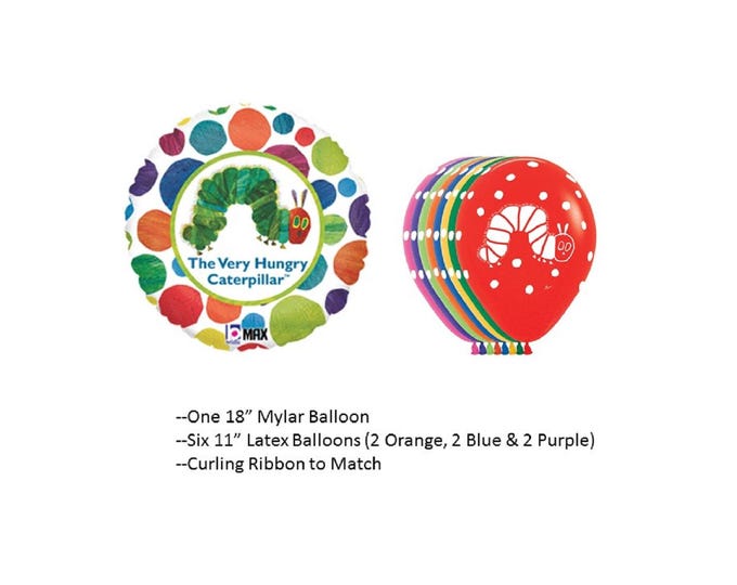 Hungry Hungry Caterpillar Balloon Set