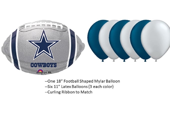 Dallas Cowboys Balloons