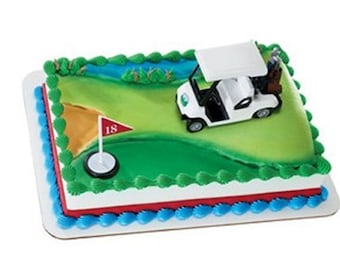 Golf Cart Cake Decorating Kit