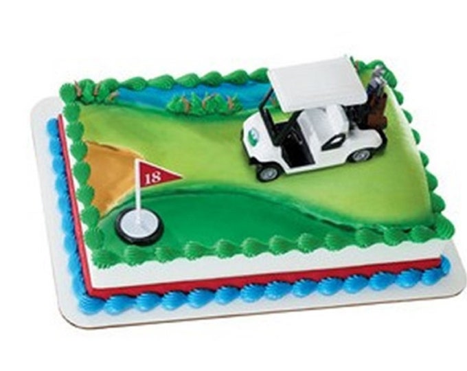 Golf Cart Cake Decorating Kit