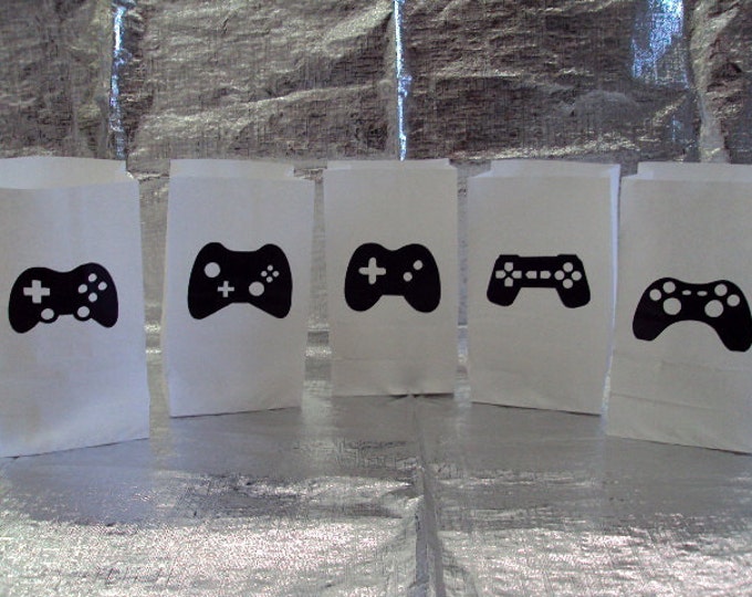 Video Game Controller Party Bags
