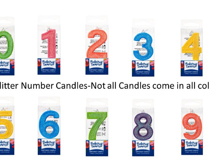 Number Candles, Age Candles