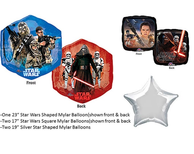 Star Wars Episode 7 Balloon Set