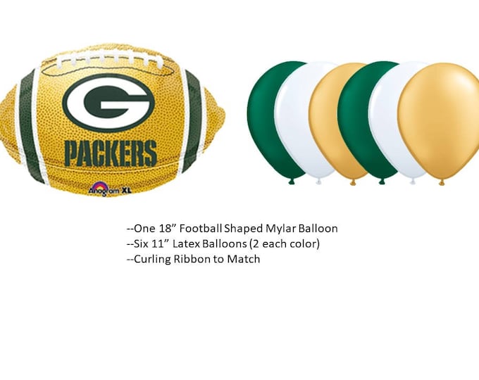 Green Bay Packers Balloons