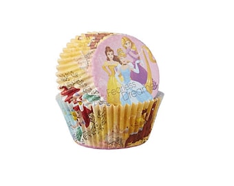 Disney Princess Baking Cups, Disney Princess Cupcake Papers