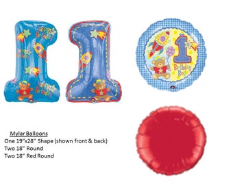 1st Birthday Balloons