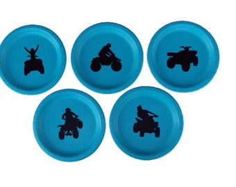 ATV Dessert Plates Set for 10 people, ATV 7" Plates