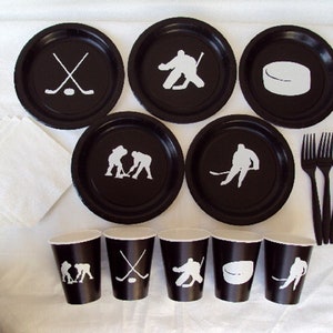 Hockey Tableware - Set for 5 People