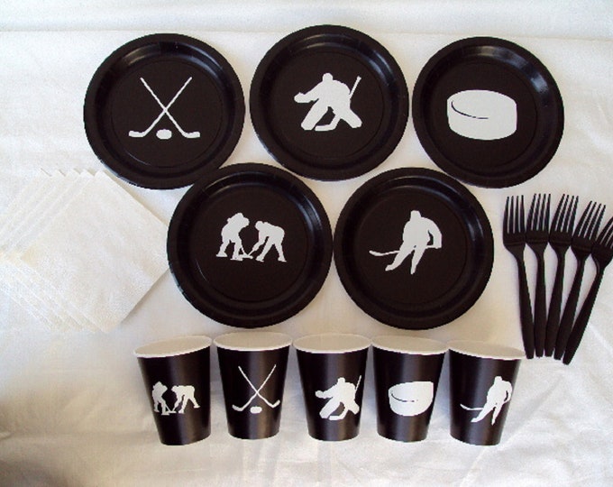 Hockey Tableware - Set for 5 People