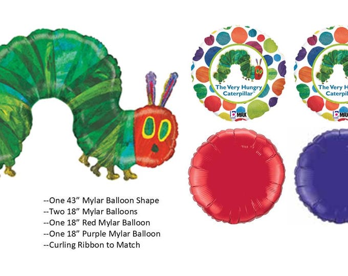 Hungry Hungry Caterpillar Balloon Set