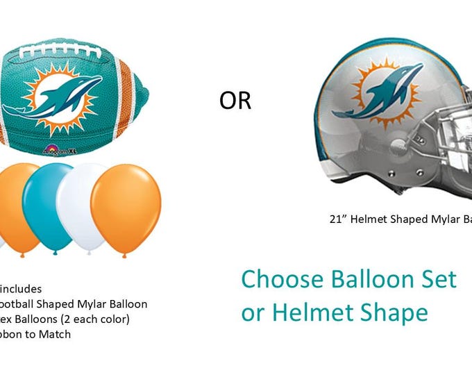 Miami Dolphins Balloons