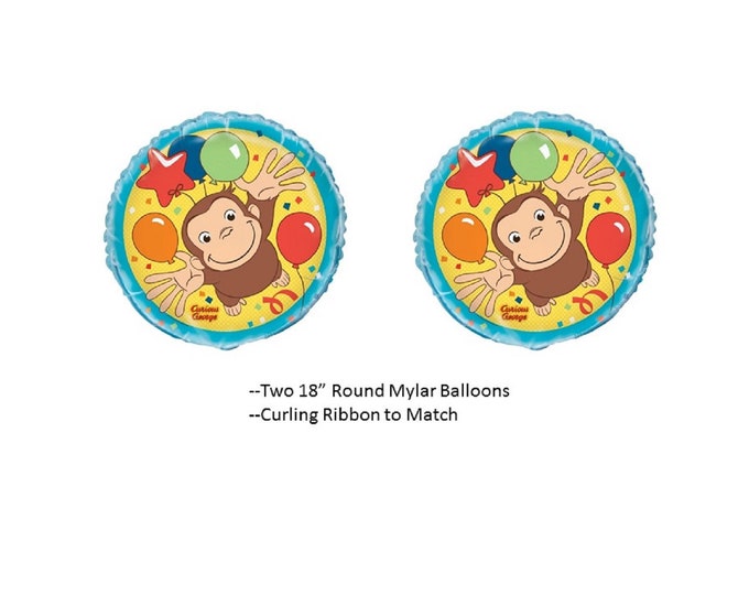 Curious George Balloons