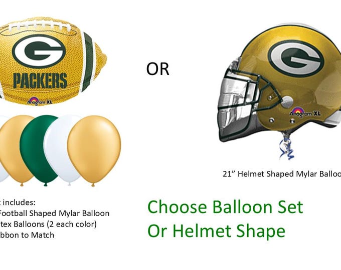 Green Bay Packers Balloons