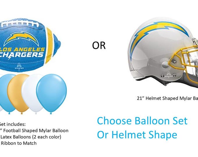 Los Angeles Chargers Balloons