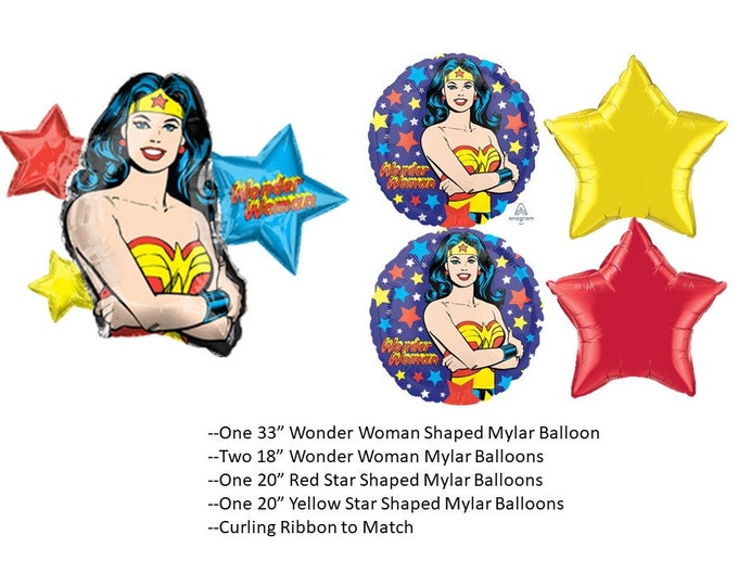 Wonder Woman Balloons