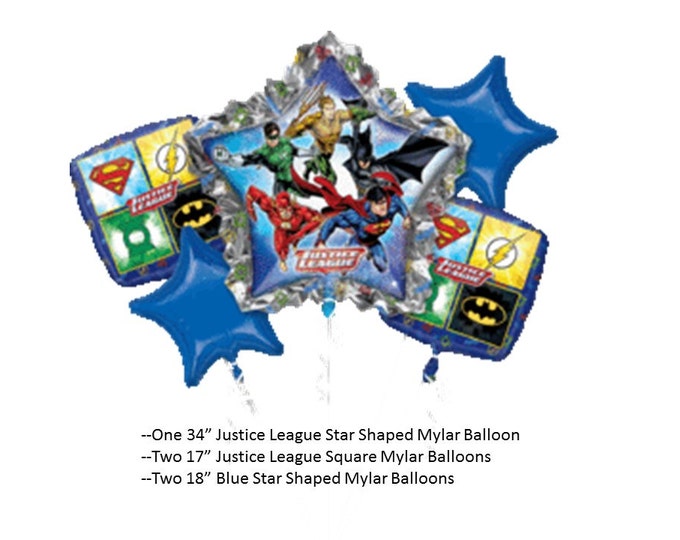 Justice League Balloon Set