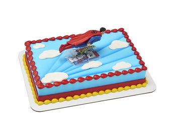 Superman Cake Decorating Kit