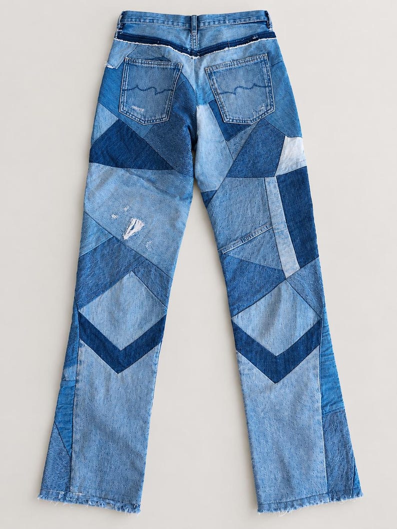 Patchwork-jeans bild 6
