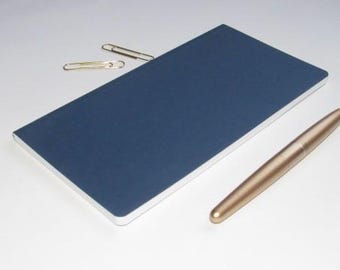 100 Pages Traveler's Notebook Insert--"Dark Blue"