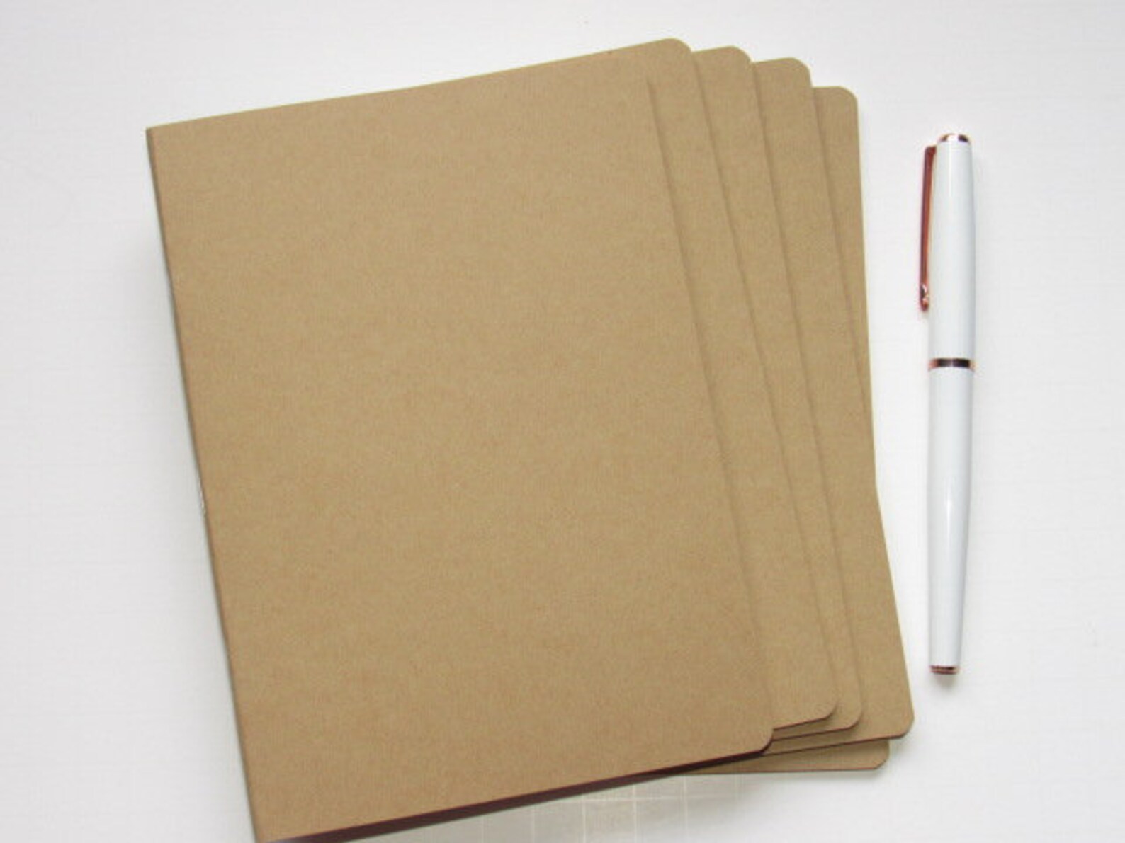 Traveler's Notebook Insertsset of 5 Kraft Paper Etsy
