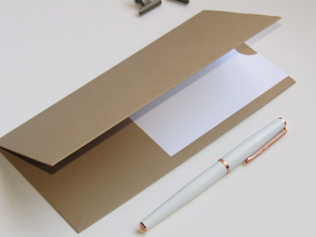 Traveler's Notebook Folder Inserttan Etsy