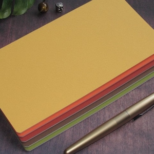 Travelers Notebook Inserts--"Autumn Bundle" Set of 5 Fall Colors