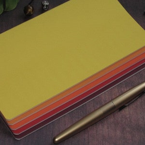 Traveler's Notebook Insert--"Fire" Set of 5 Traveler's Notebook Inserts