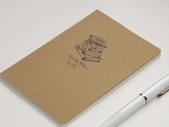 Traveler's Notebook Insert--"Reading Log" Reading Tracker/Log