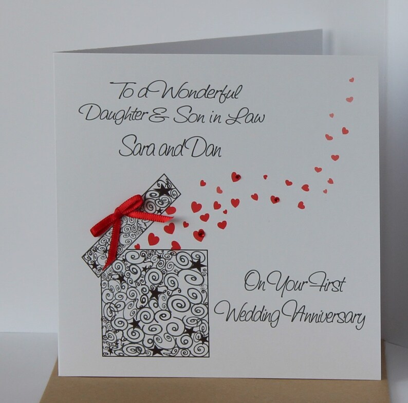 Mum Dad Friend Pack Of 5 Beautiful LUXURY Personalised Handmade Christmas Cards
