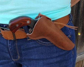 Ruger BearCat Holster for the 4 1/4 inch barrel Single Action SAA SASS