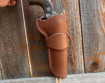 Ruger Super Wrangler, Ten, and Seven 22 and 327 caliber Side Draw Holster Single Action for 5 1/2 inch barrel.