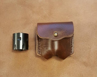 22 Magnum Cylinder Pouch for Heritage Rough Rider or Ruger Single Six