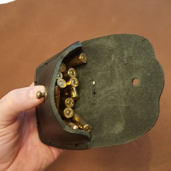 Leather Ammo Pouch Etsy