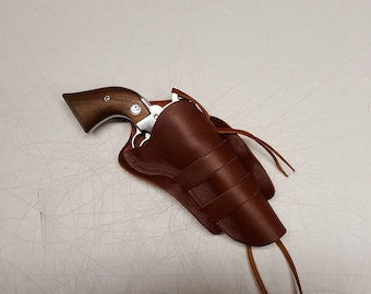 Ruger Single Six 22 caliber Cross Draw Holster Single Action 4.62 inch barrel