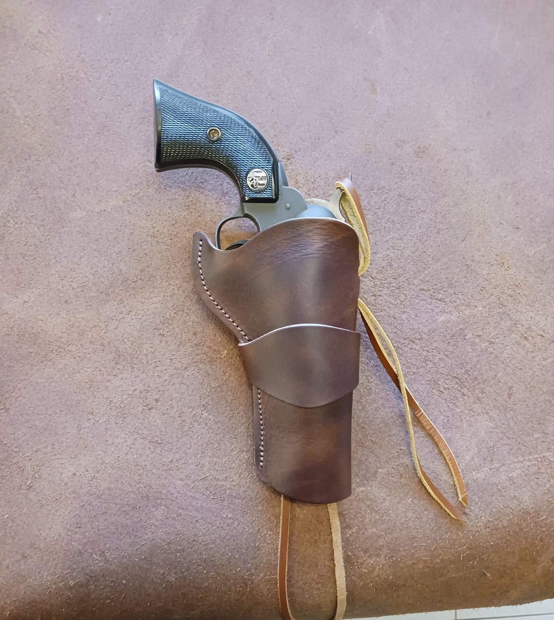 Diamondback Sidekick Leather Side Draw Holster Etsy