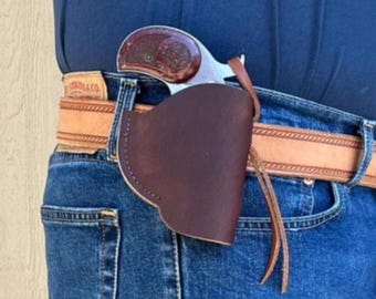 Bond Arms Derringer Leather Side Draw Holster