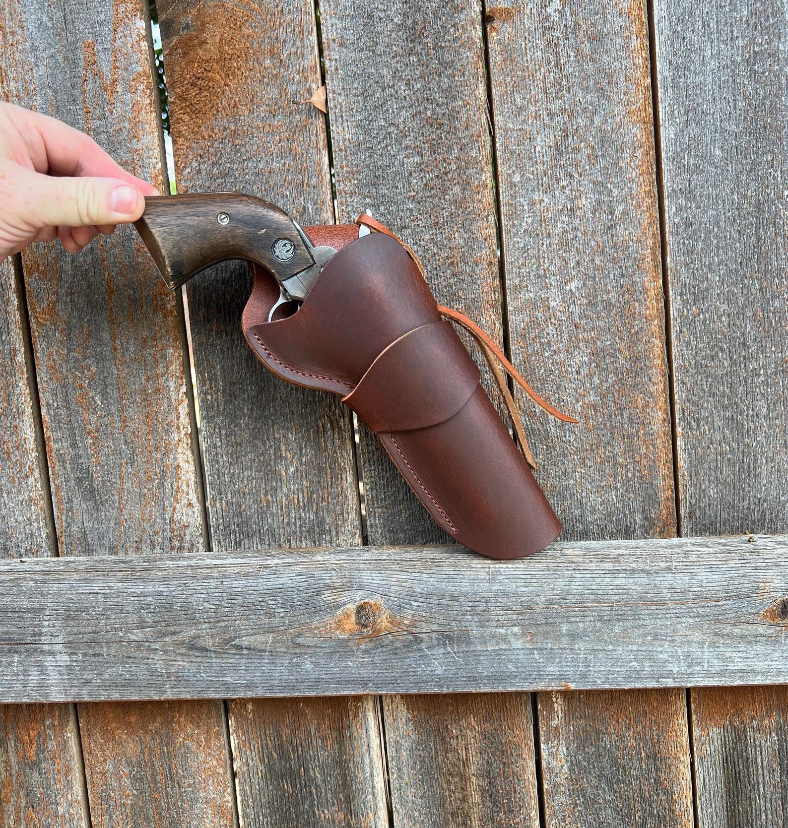 Ruger Super Wrangler 22 Caliber Cross Draw Holster for 5.5 Inch Barrel ...